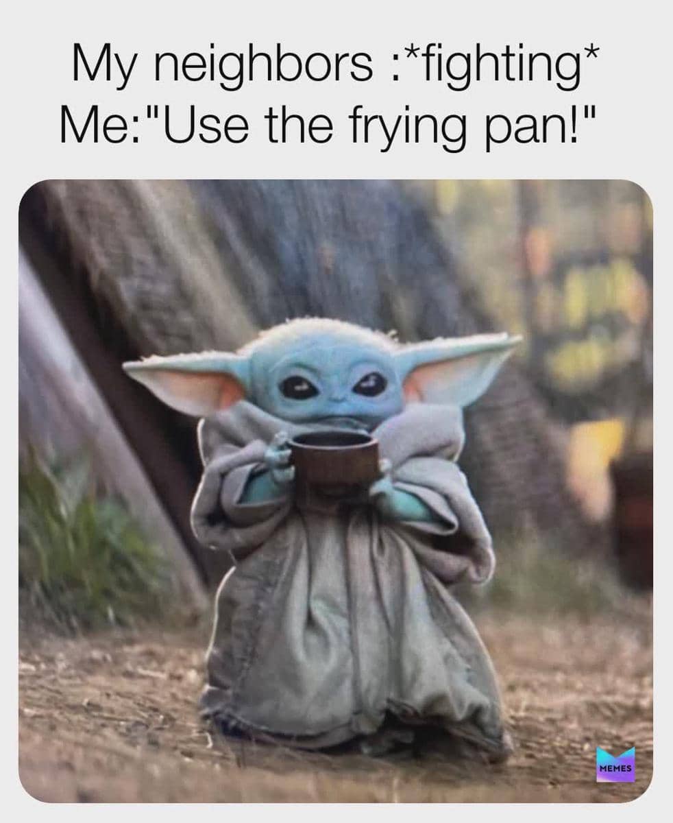 meme kepo sama tetangga yang lagi berantem