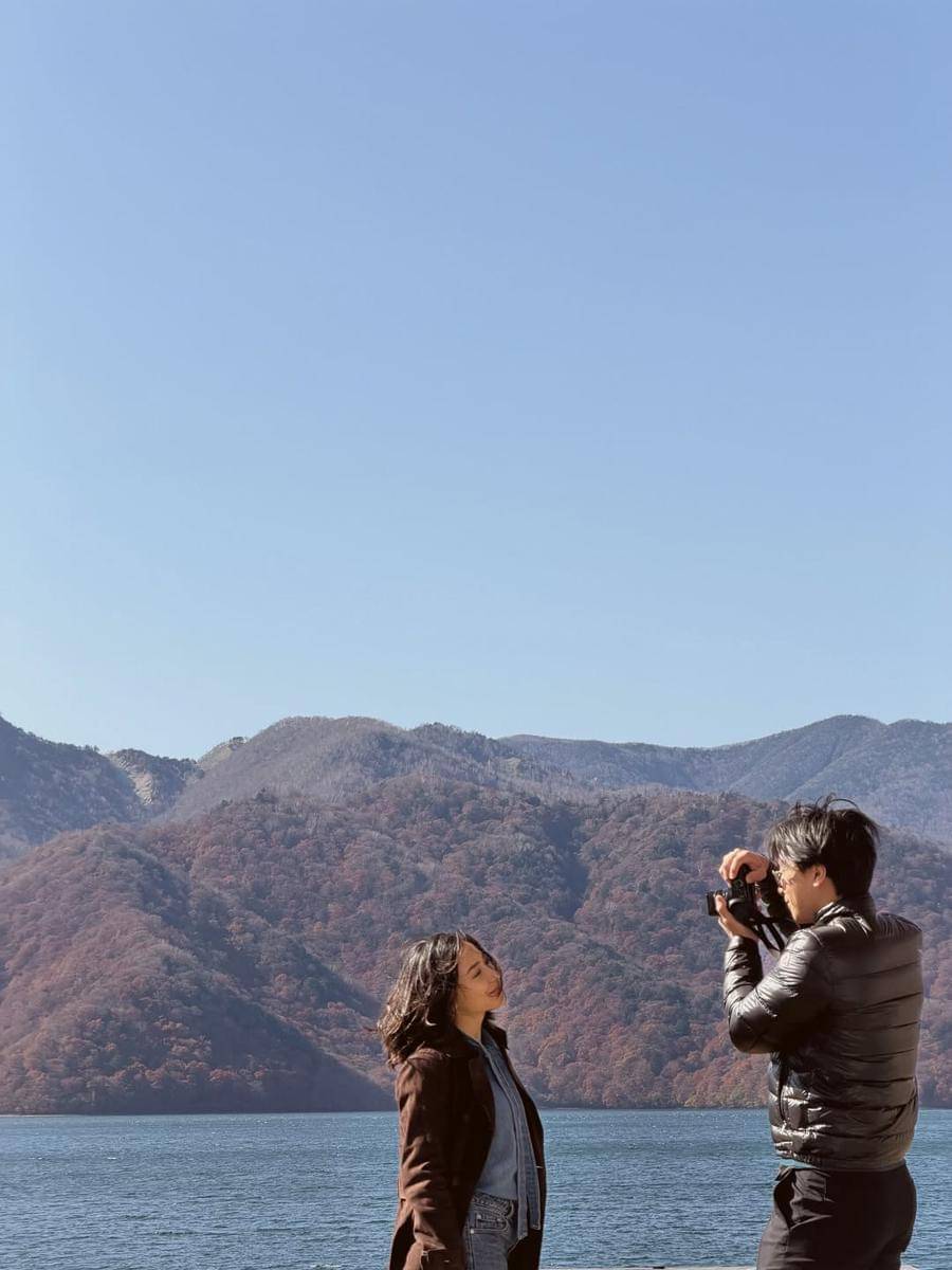 seleb liburan ke Jepang saat musim gugur 2025