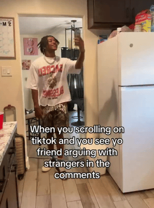 meme debat di kolom komentar medsos