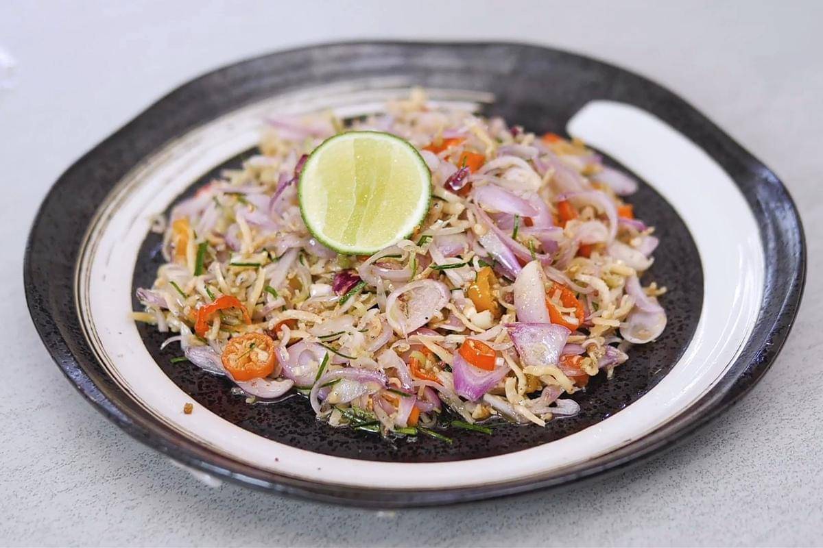 ilustrasi sambal matah teri