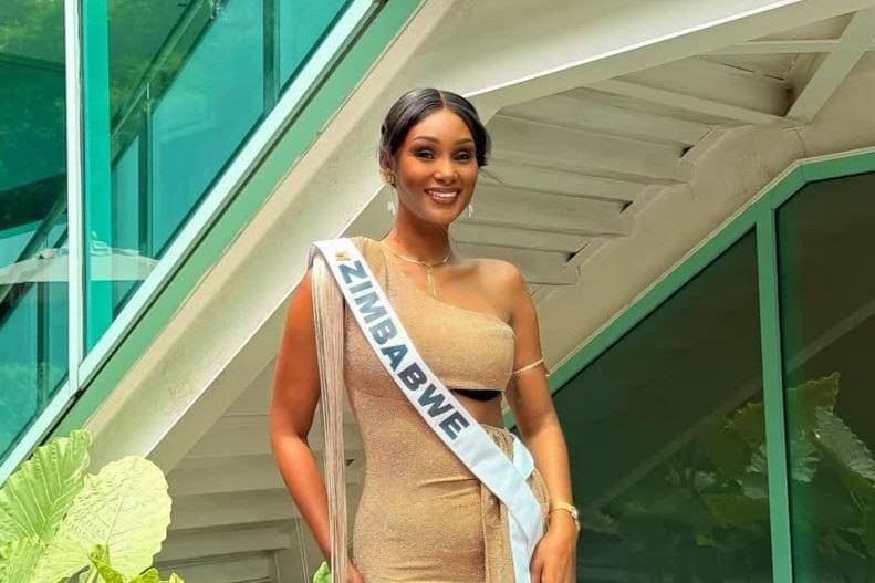 potret Lyshanda Moyas, Miss Universe Zimbabwe 2025 