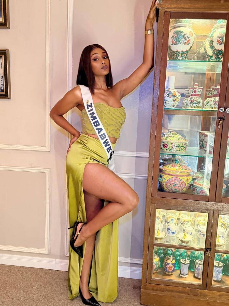 potret Lyshanda Moyas, Miss Universe Zimbabwe 2025