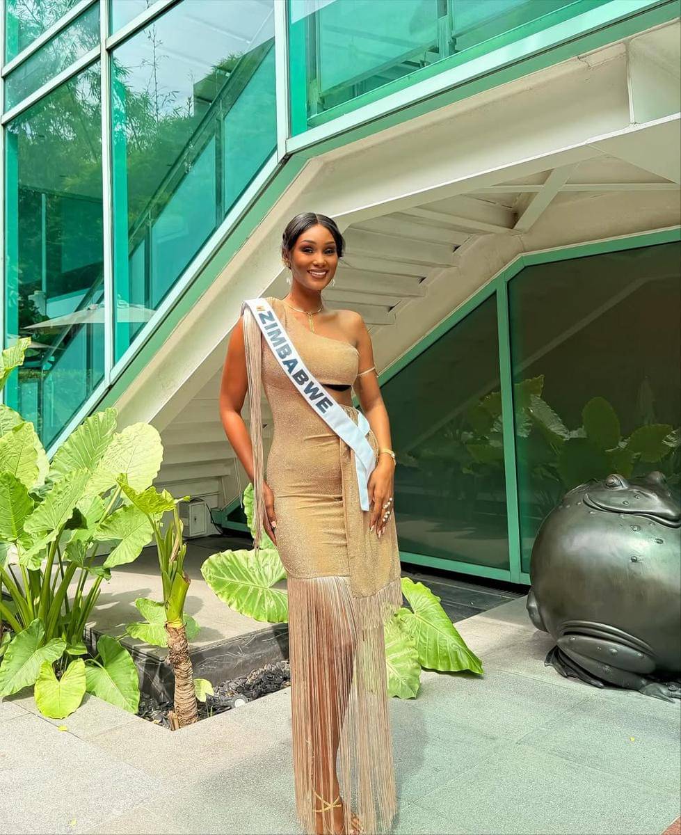 potret Lyshanda Moyas, Miss Universe Zimbabwe 2025