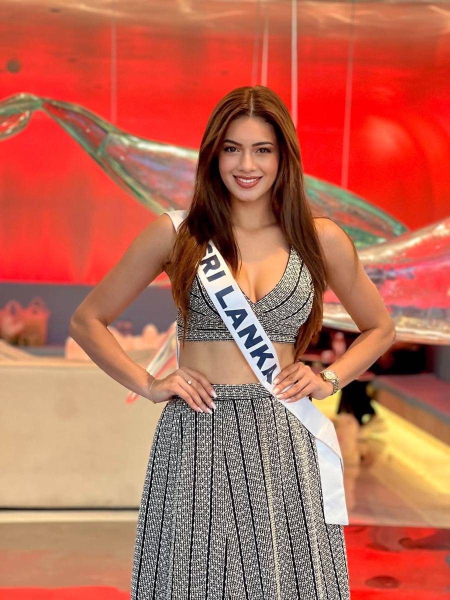 potret Lihasha White, Miss Universe Sri Lanka 2025