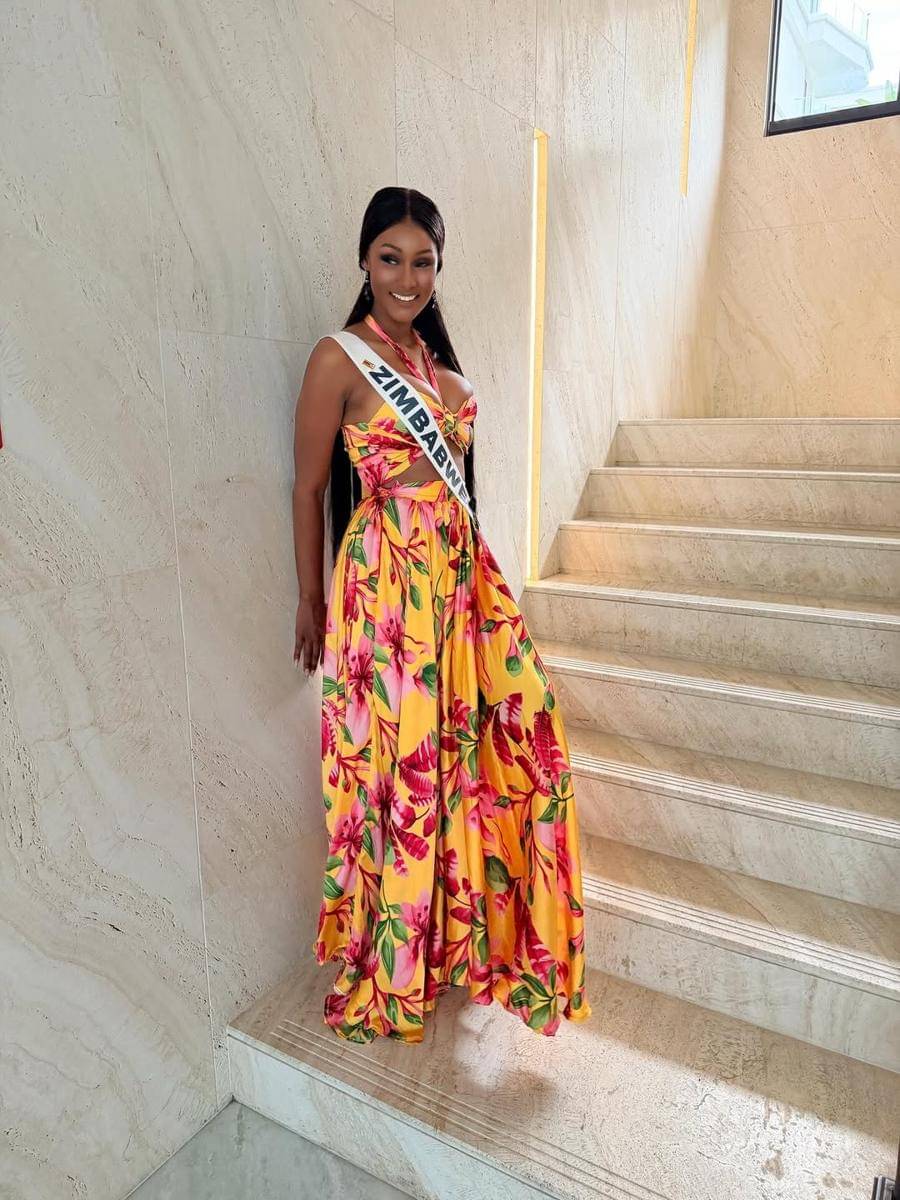 potret Lyshanda Moyas, Miss Universe Zimbabwe 2025