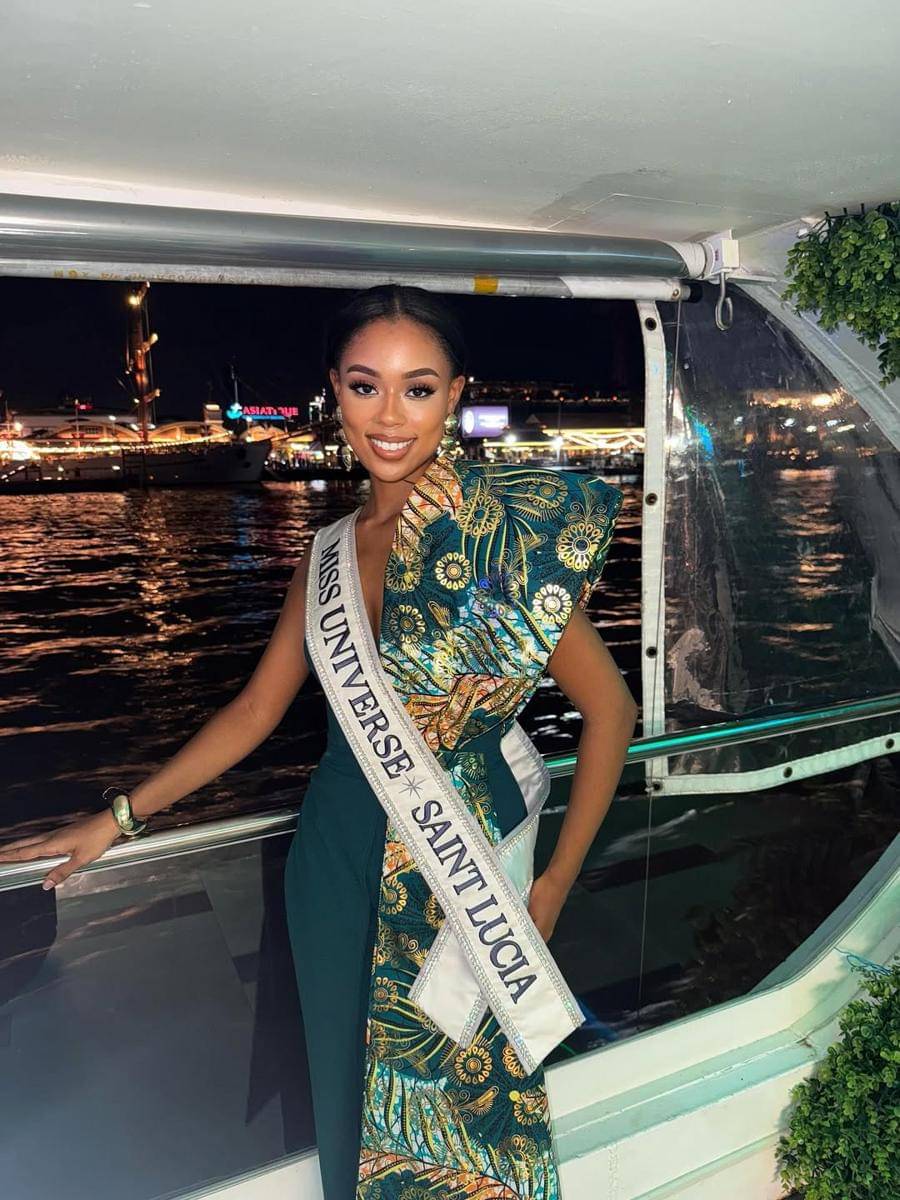 potret Shianne Smith, Miss Universe Saint Lucia 2025