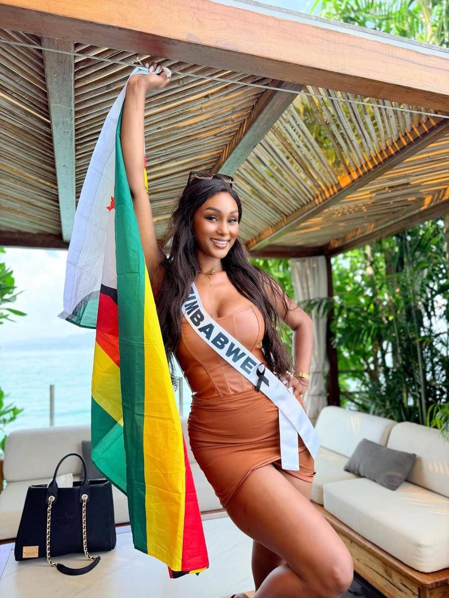 potret Lyshanda Moyas, Miss Universe Zimbabwe 2025