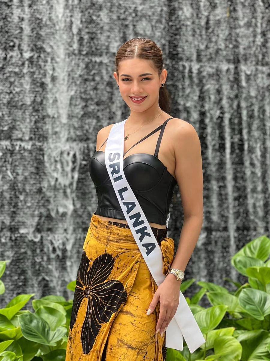 potret Lihasha White, Miss Universe Sri Lanka 2025