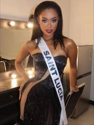 7 Potret Shianne Smith Miss Universe Saint Lucia 2025 Inspiratif 