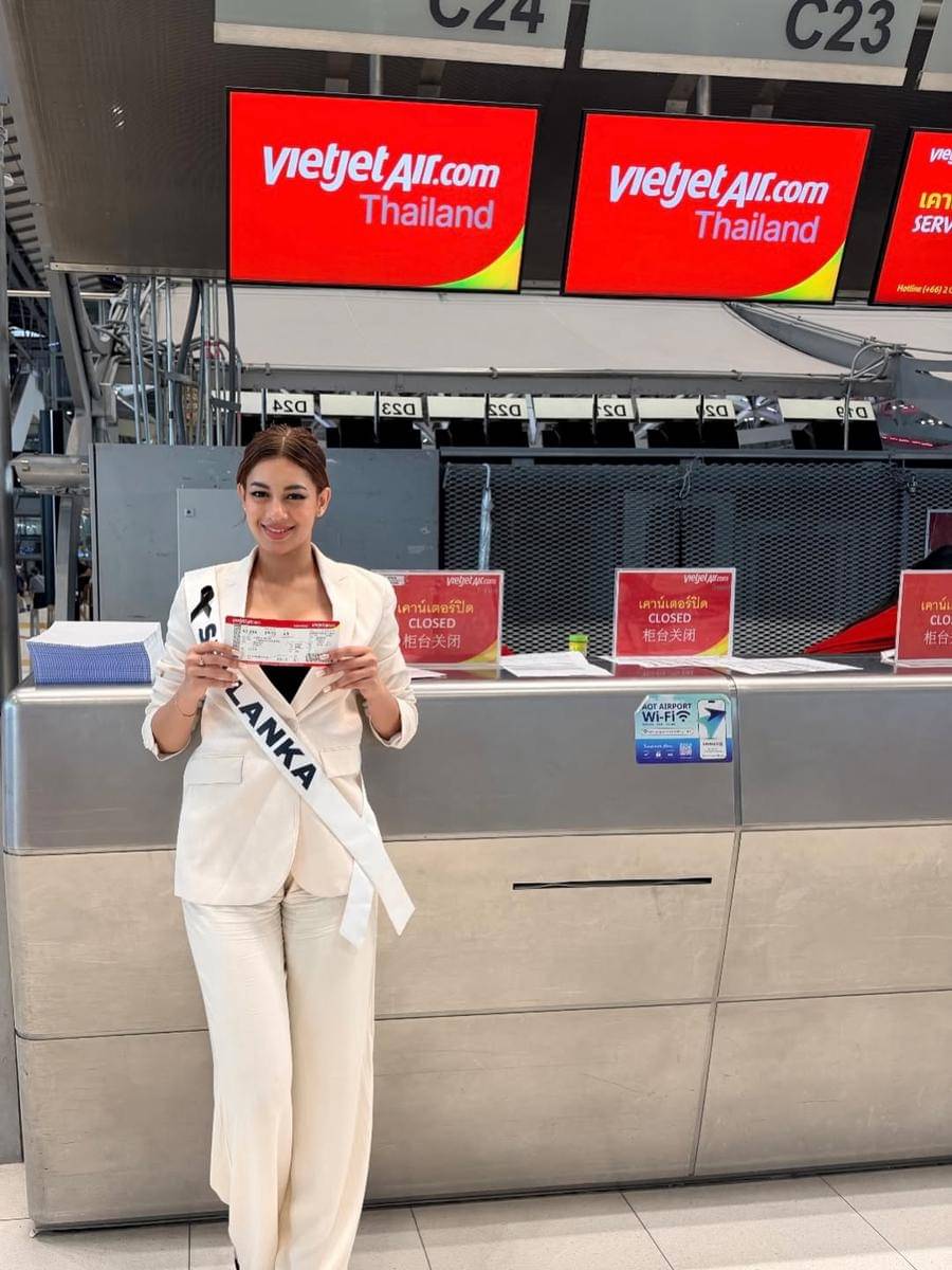 potret Lihasha White, Miss Universe Sri Lanka 2025 