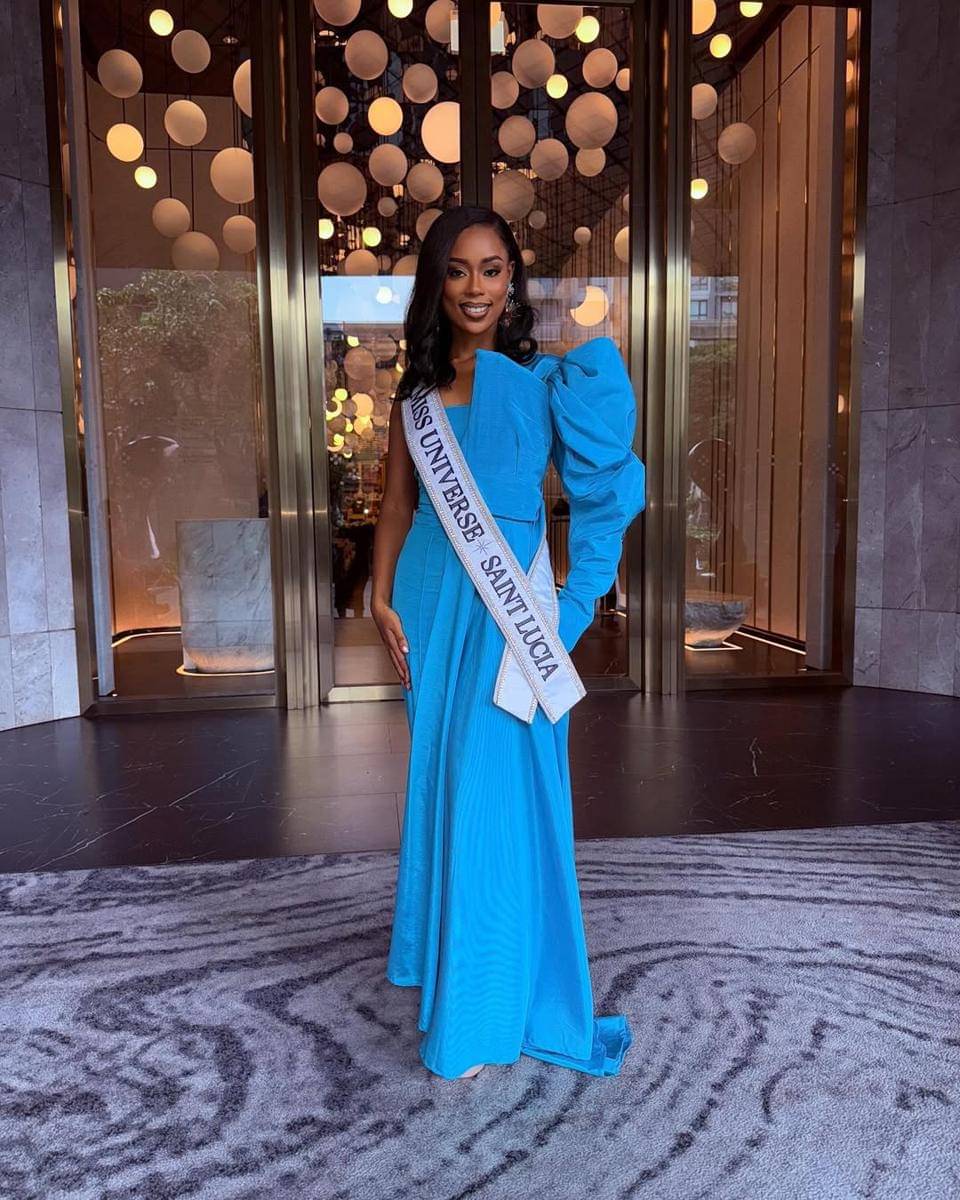 potret Shianne Smith, Miss Universe Saint Lucia 2025