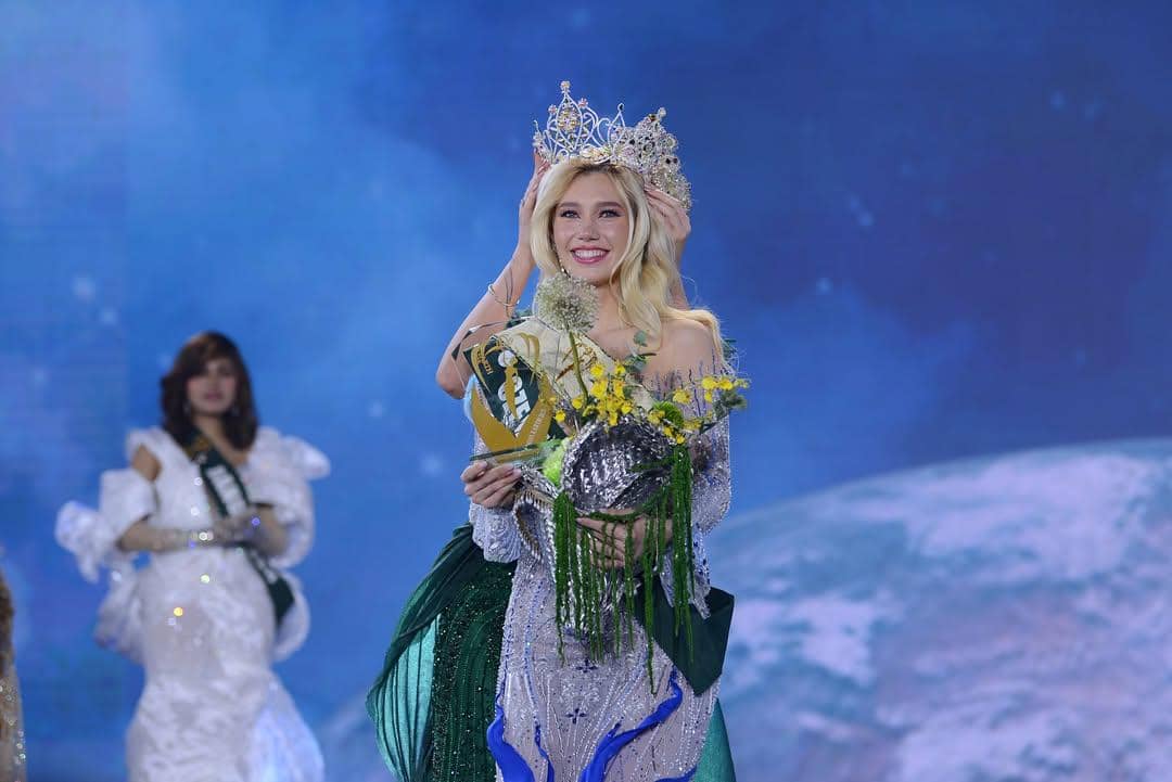Potret Pemenang Miss Earth 2025 Natalie Puskinova