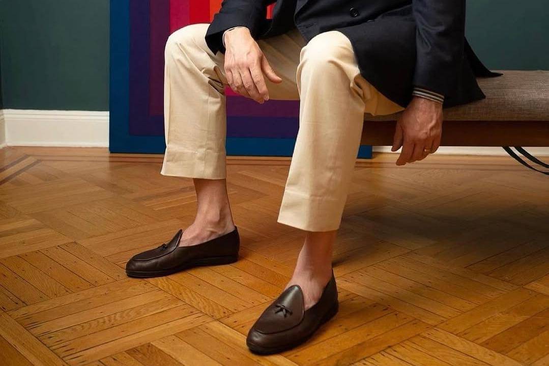 ilustrasi loafer pria