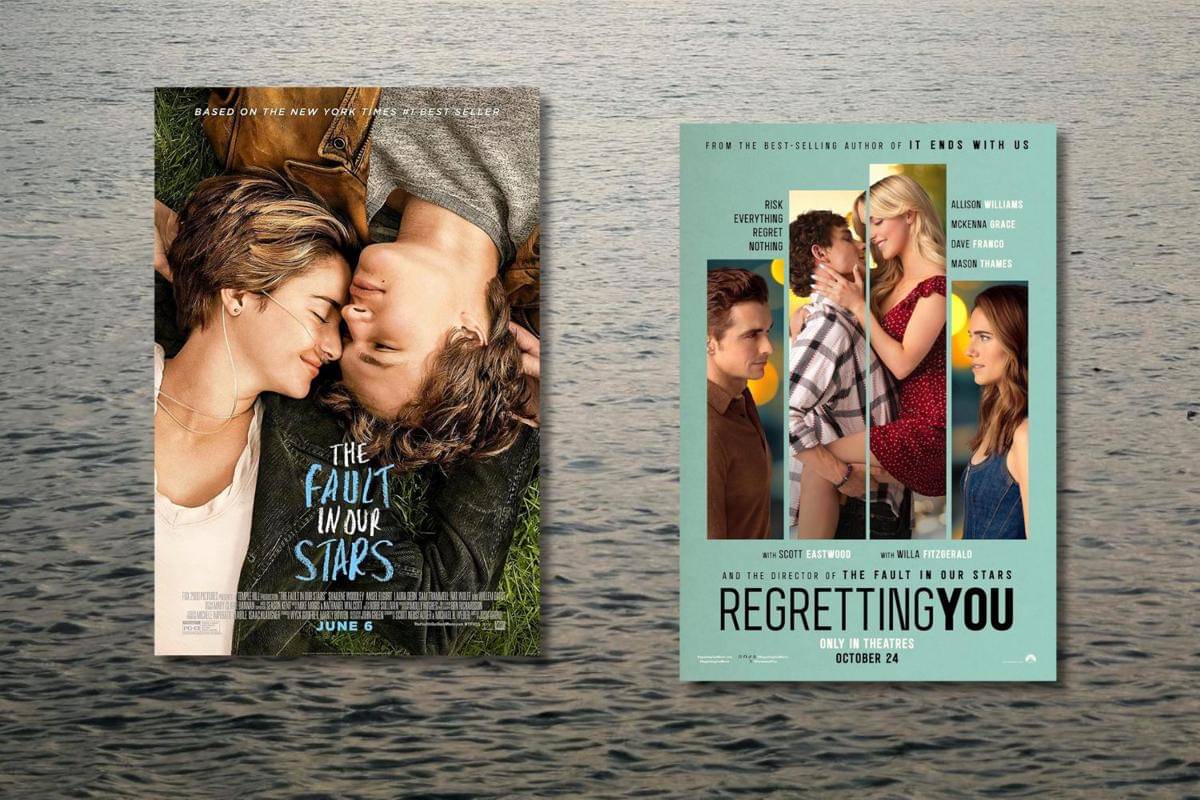 poster film The Fault in Our Stars dan Regretting You Josh Boone 