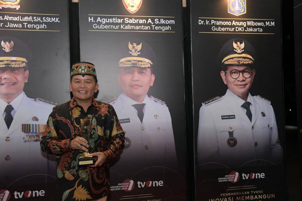 Gubernur Kalteng Agustiar Sabran