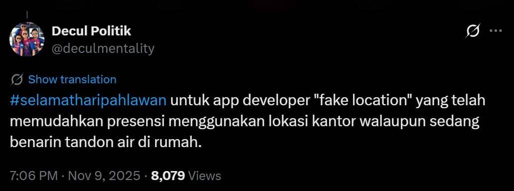 ucapan Hari Pahlawan lucu