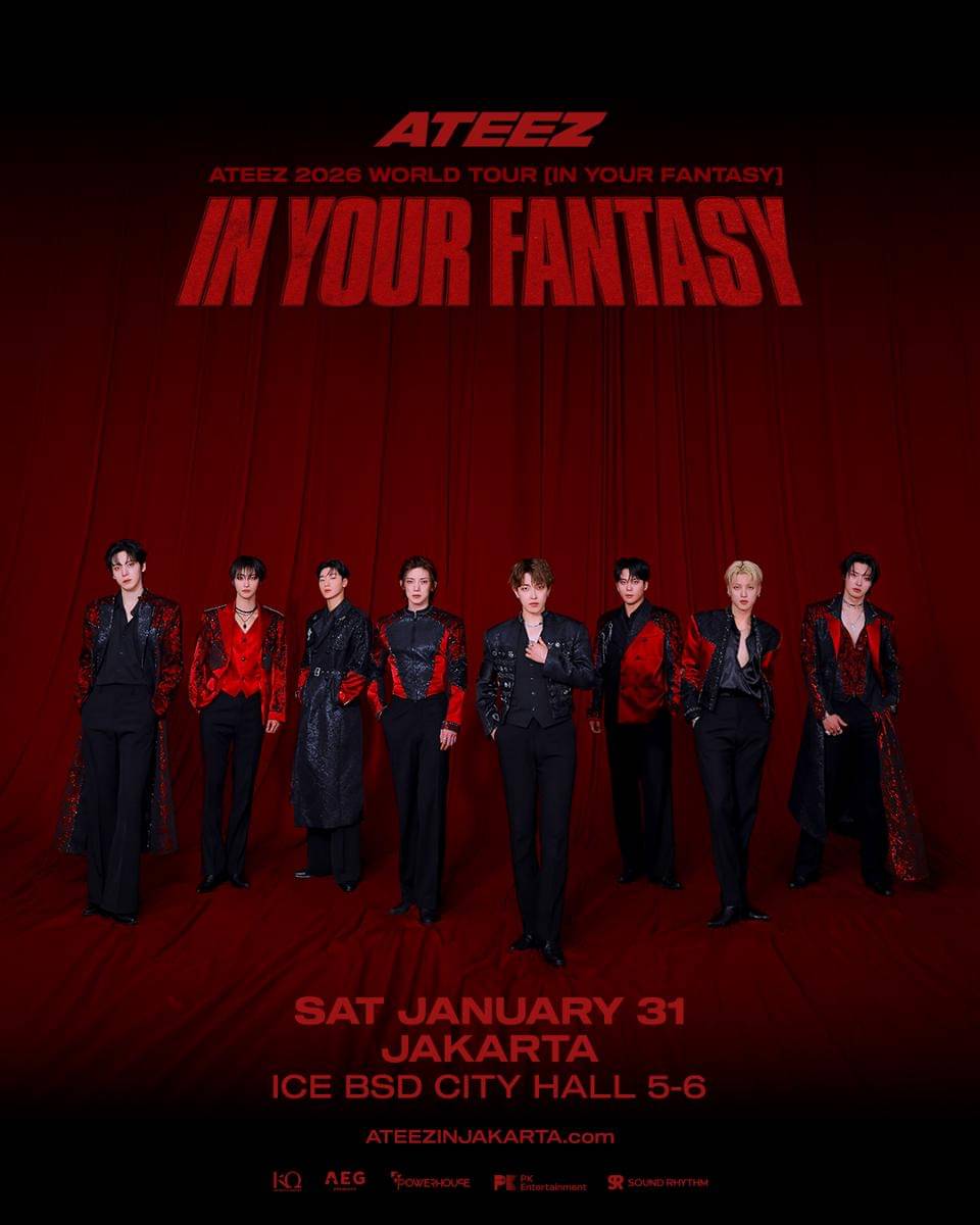 ATEEZ akan gelar tur konser [IN YOUR FANTASY] di Jakarta 2026