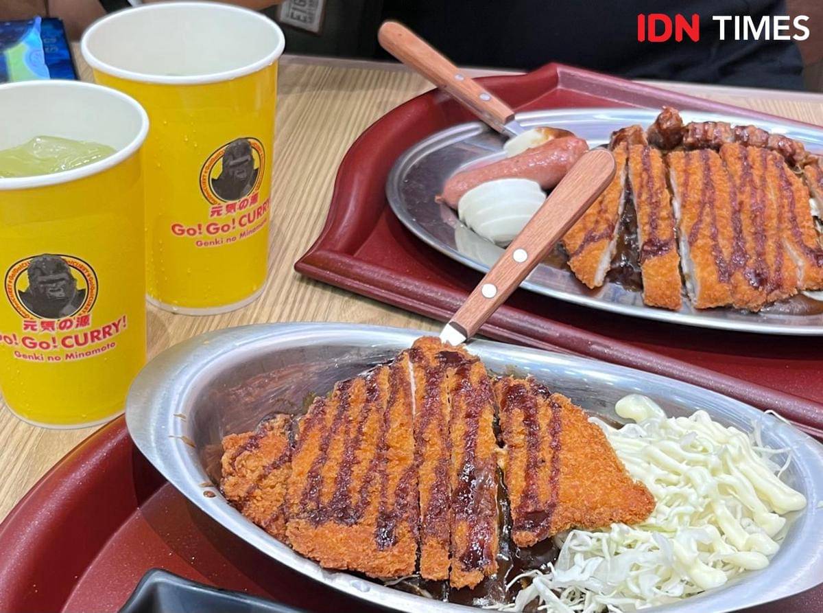 Potret menu Go!Go!Curry