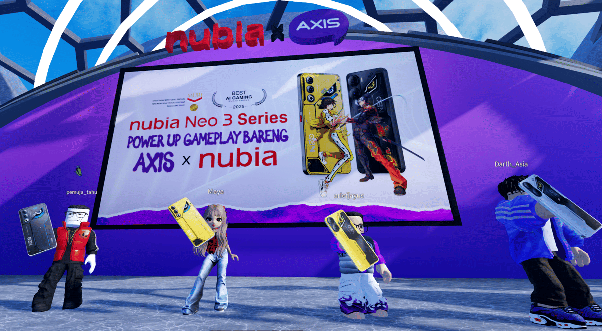 nubia x Axis di nubia Land. 