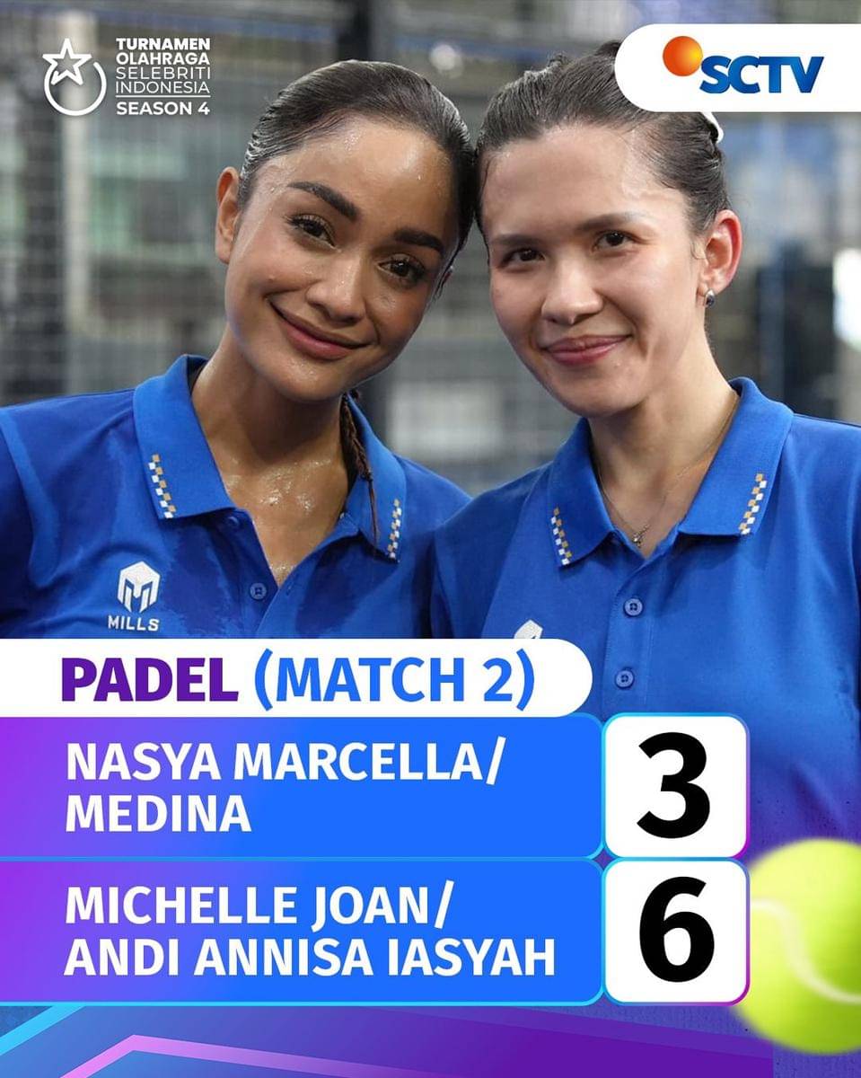 pemenang Turnamen Olahraga Selebriti Indonesia 2025