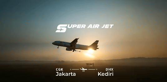 Tangkapan layar video pembukaan Bandara Dhoho Kediri 