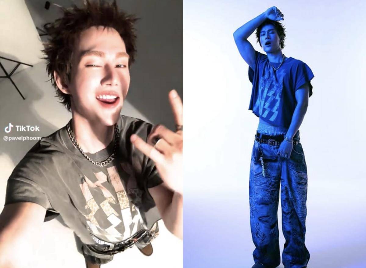 potret Pavel Naret bergaya ala Martin Cortis 