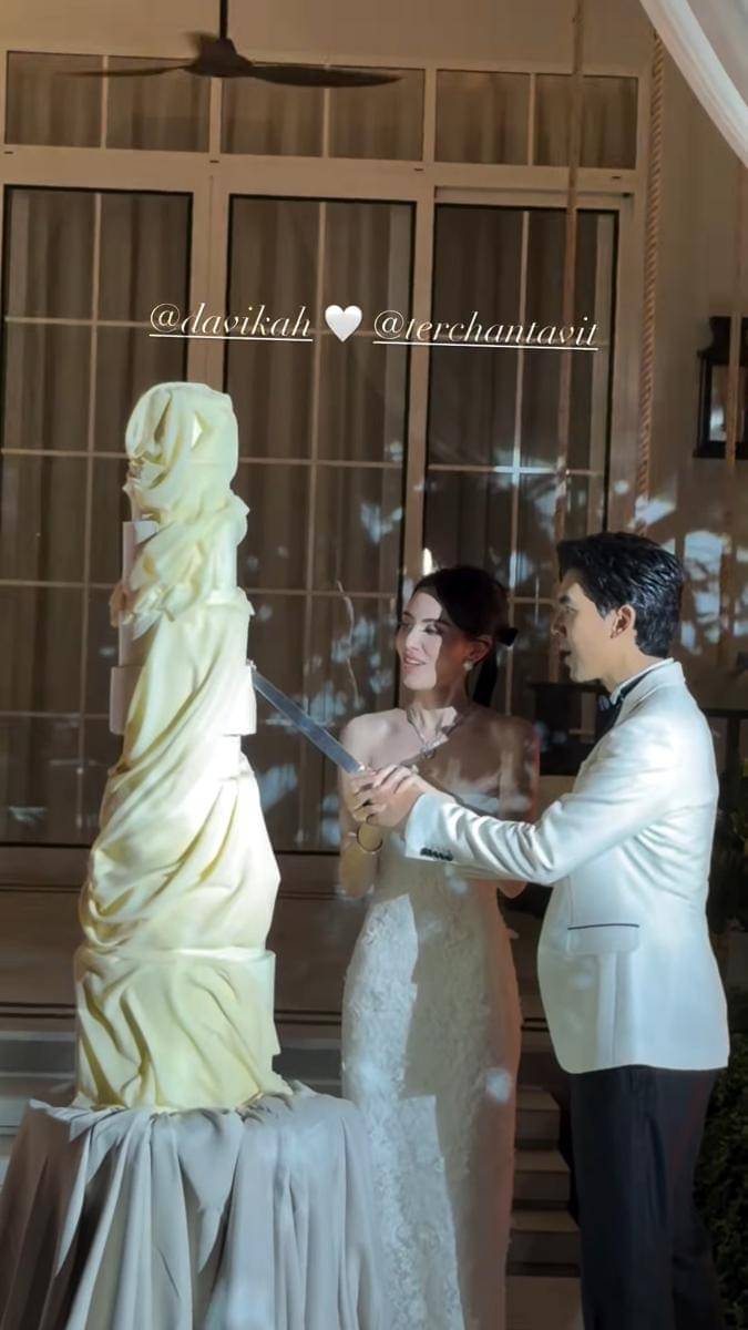 Pernikahan Davikah dan Ter Chantavit