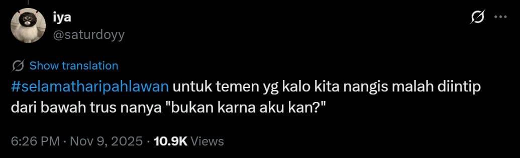 ucapan Hari Pahlawan lucu