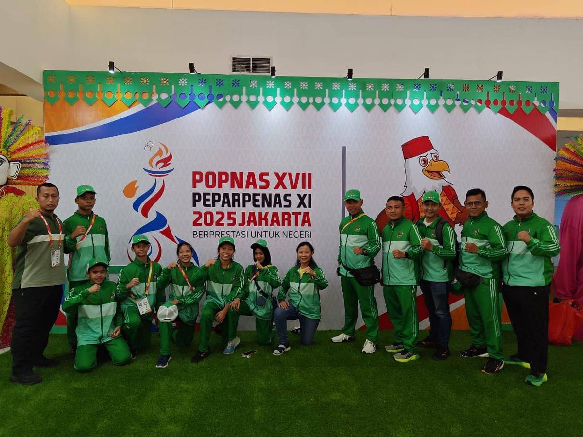 Kontingen tinju Sumut di Popnas (dok.Pertina Sumut)