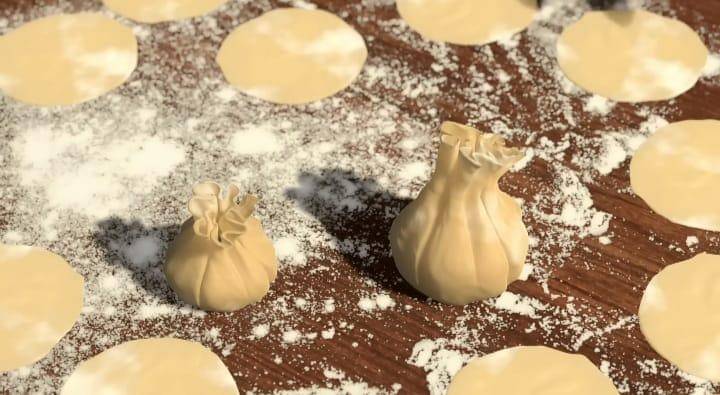 makanan yang dibuat Masha