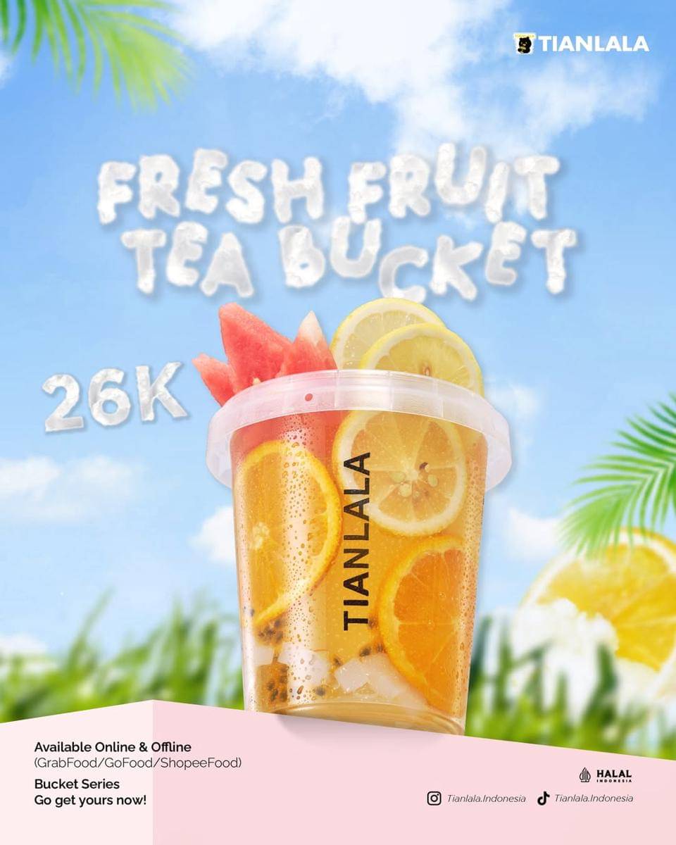 Fresh Fruit Tea Bucket di Tianlala