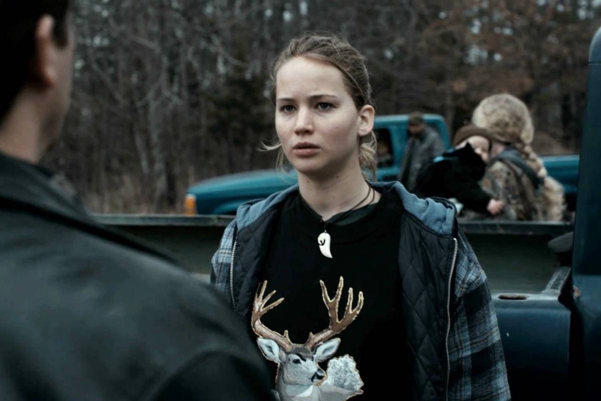 adegan dalam film Winter's Bone.