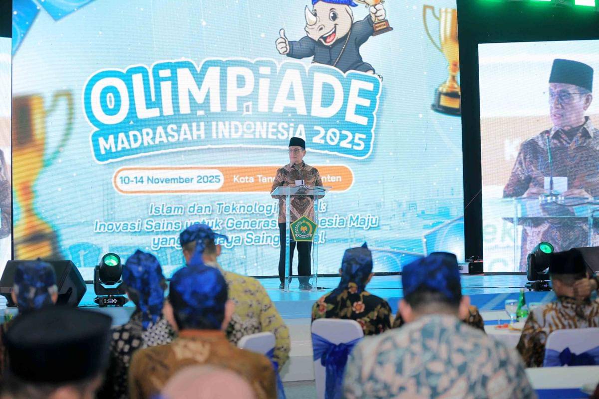 Pembukaan Olimpiade Madrasah Indonesia (OMI) 2025 di Kota Tangerang 