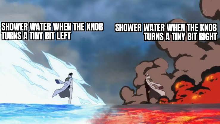 meme kartun tentang kamar mandi