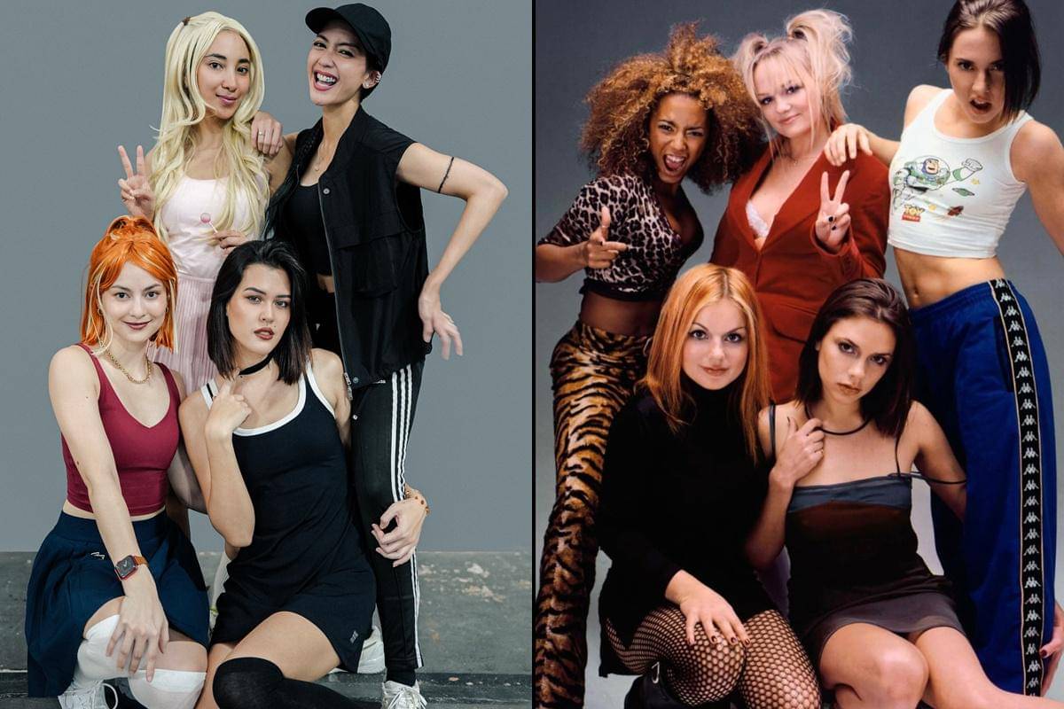 Ririn Dwi Aryanti cosplay Spice Girls 