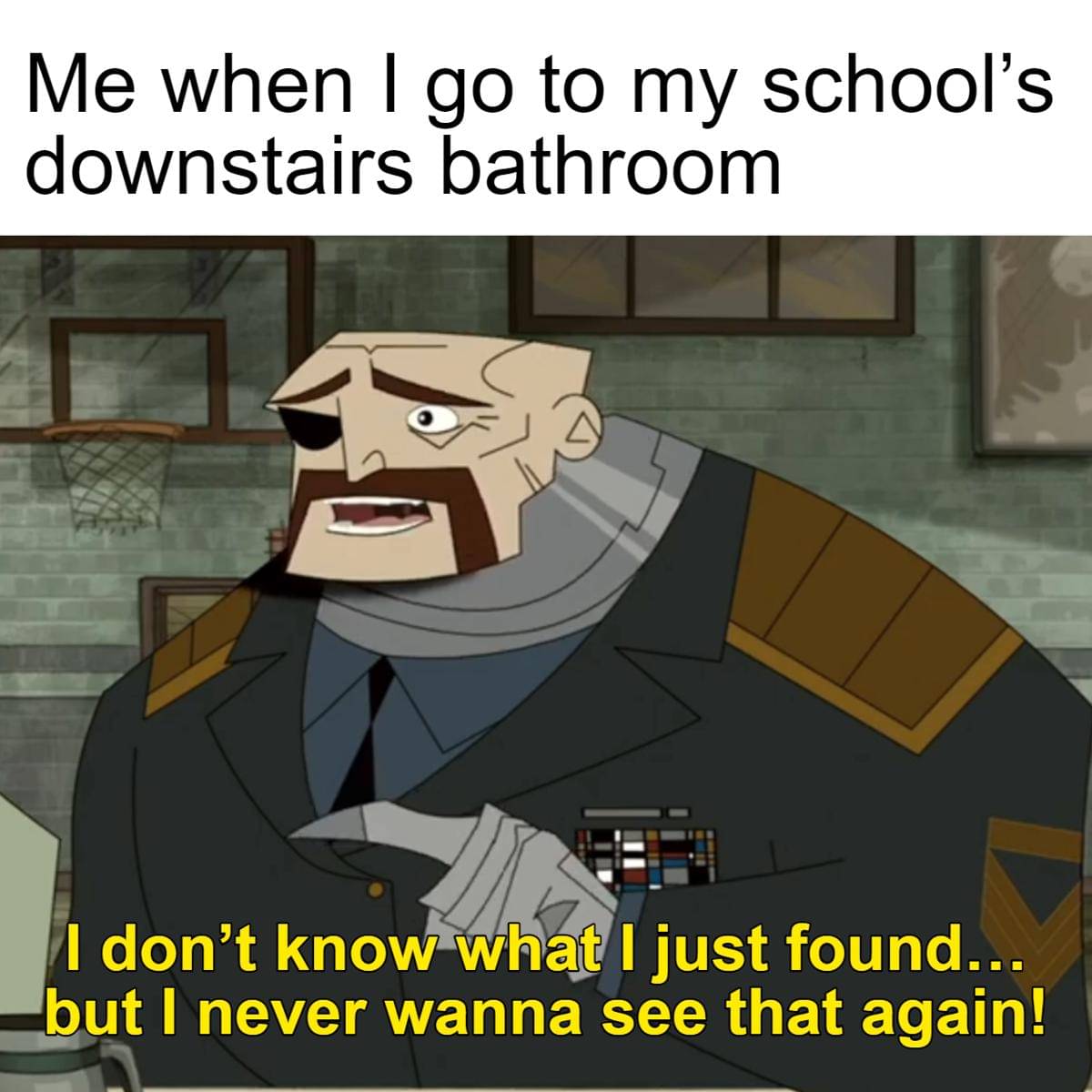 meme kartun tentang kamar mandi