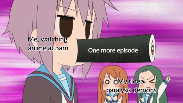 meme kartun tentang insomnia