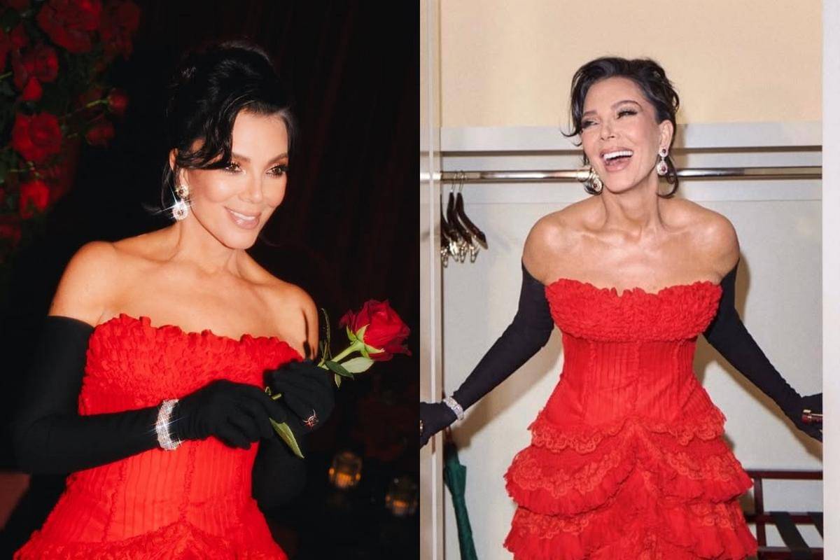 potret perayaan ulang tahun ke-70 Kris Jenner 