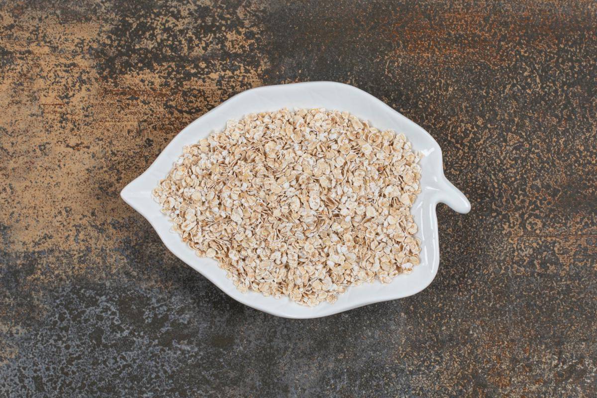 ilustrasi tepung oat 