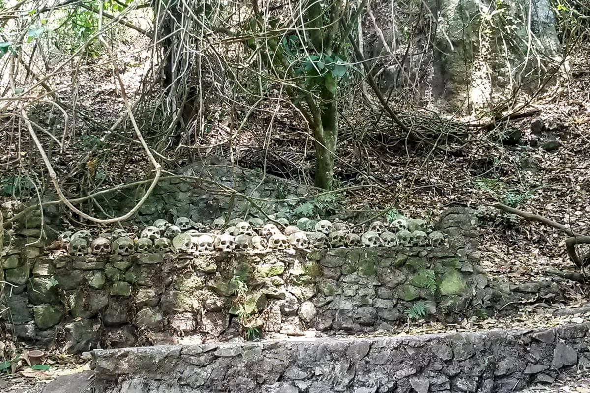 salah satu sudut pemakaman di Desa Trunyan 