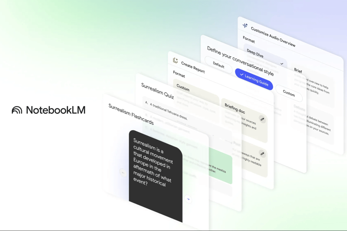 tampilan NotebookLM