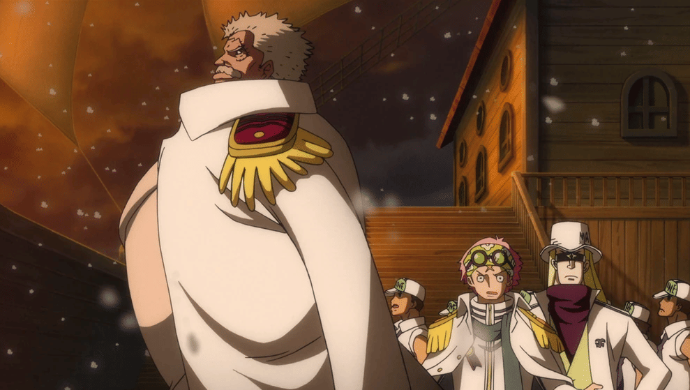 Karakter Monkey D. Garp dari anime One Piece (1999) (dok. Toei Animation)