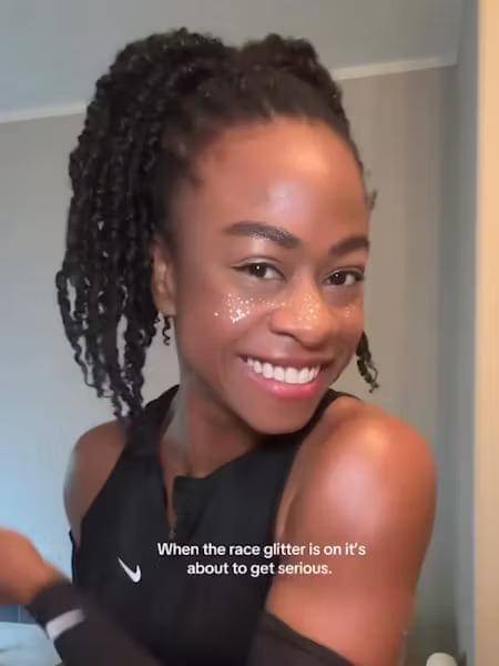 Tren glitter maraton