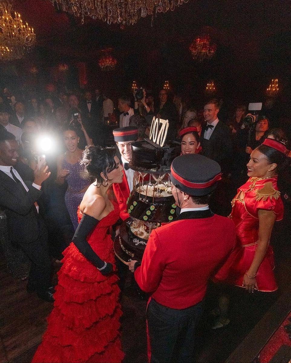 potret perayaan ulang tahun ke-70 Kris Jenner