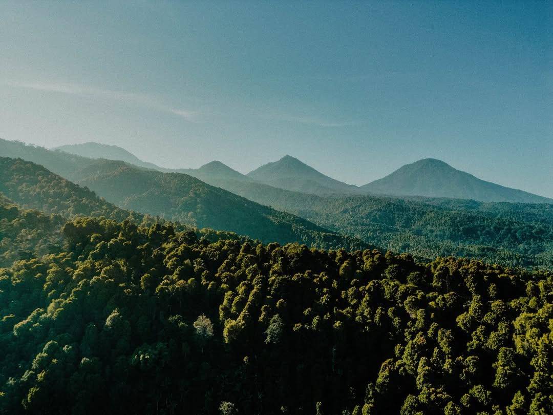 panorama alam di Desa Munduk