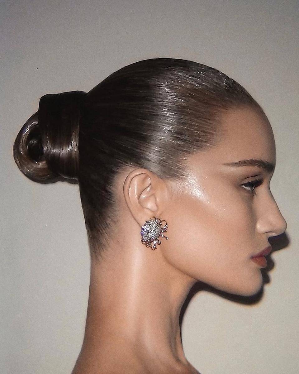 Sleek Hair Bun