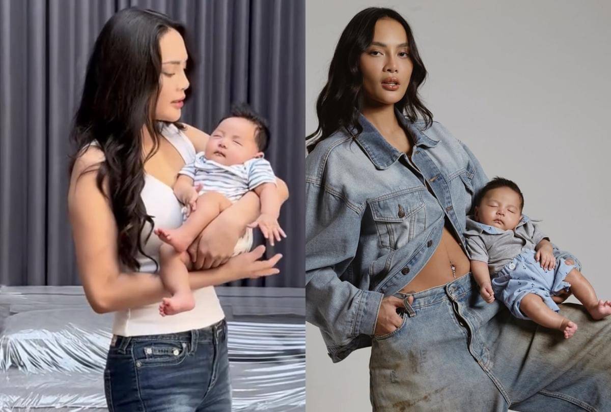 potret Erika Carlina momong baby Andrew (Instagram.com/eri.carl)