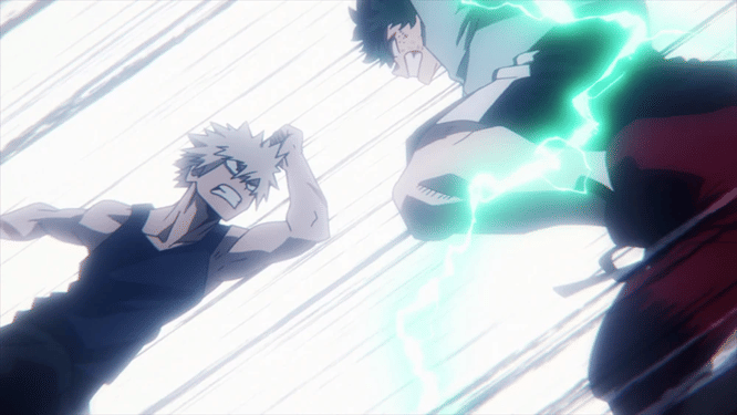Bakugo vs. Deku