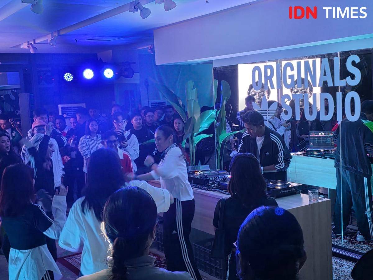 Originals Studio Superstar Music Party yang digelar adidas di Billy's Block, Jakarta
