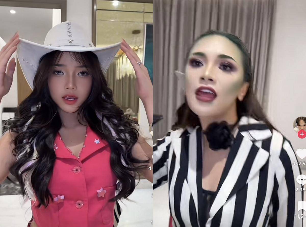 sederet artis ikut tren What's Up? x Beez in the Trap (tiktok.com/@fujiiian)